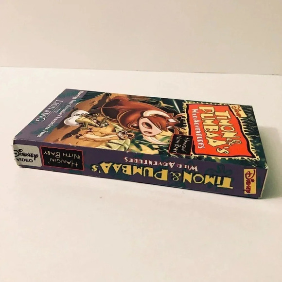 Timon & Pumbaas Wild Adventures VHS Lot Hangin With Baby and True Guts - Picture 14 of 16